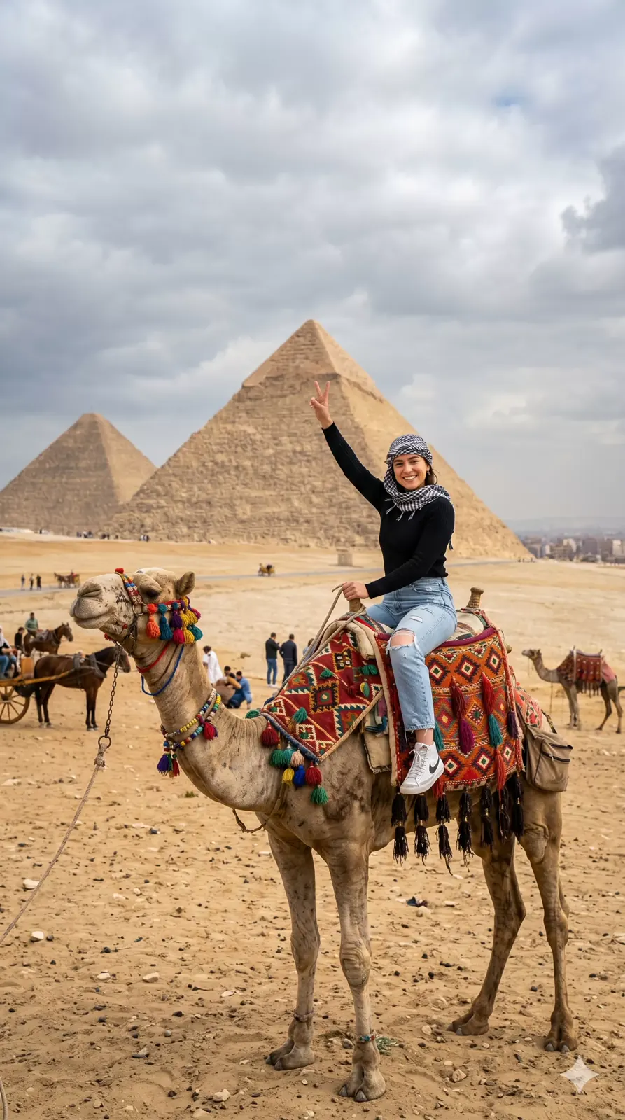 Pyramids Adventure and Camel Ride in Egypt