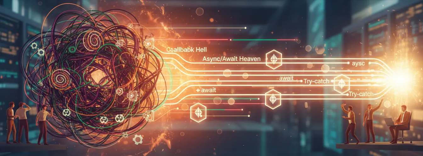 Callback Hellini Async Await Cennetine Dönüştür