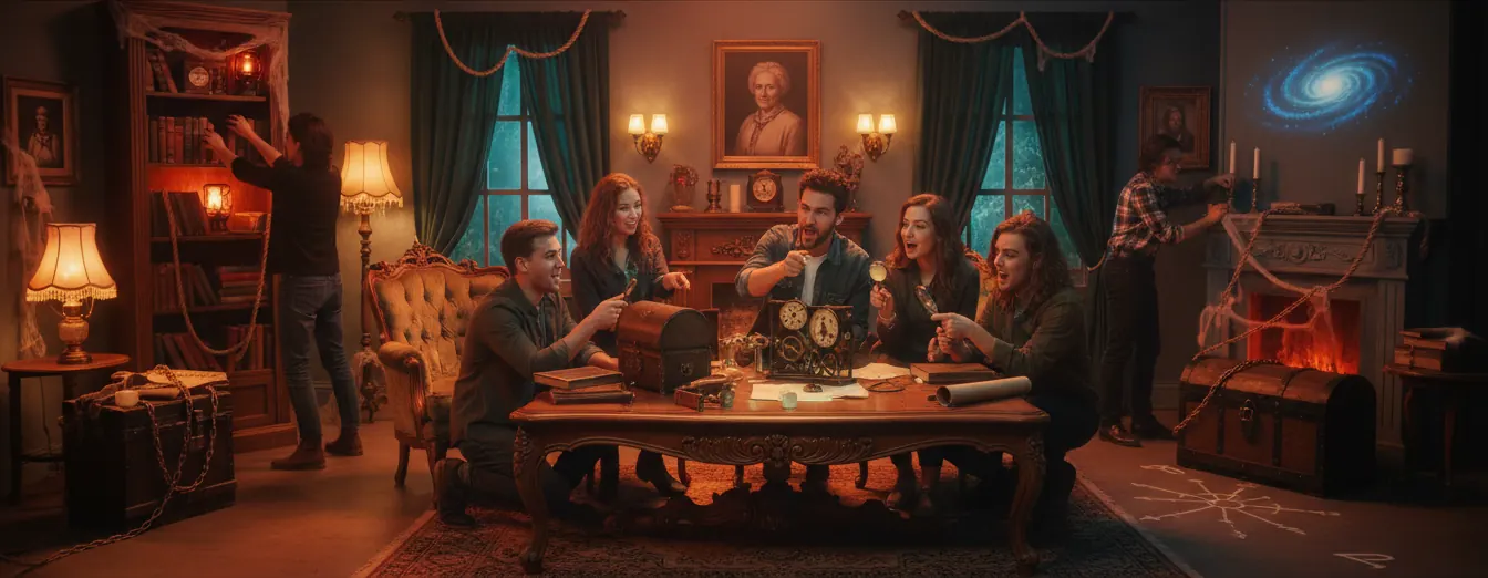 Evini Escape Room'a Dönüştür Epik Parti!