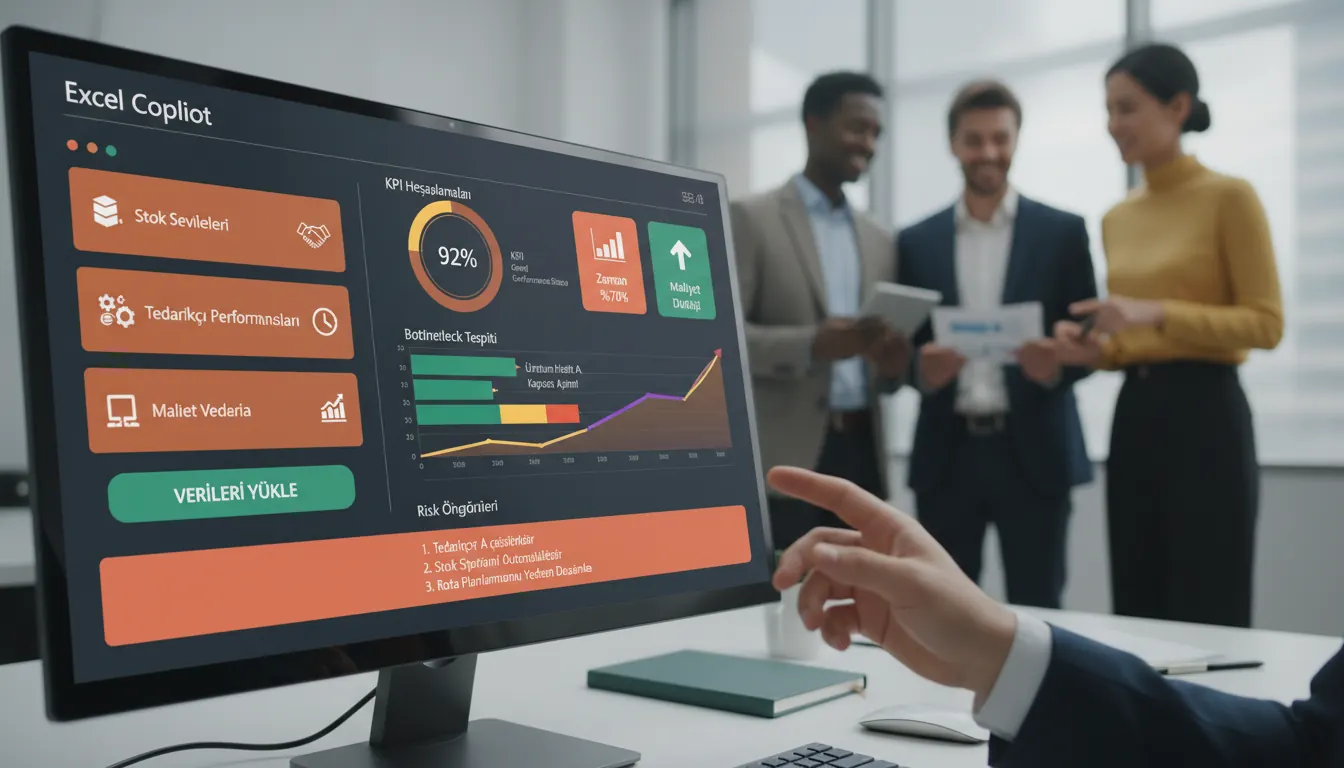 Excel Tedarik Zinciri Analizi