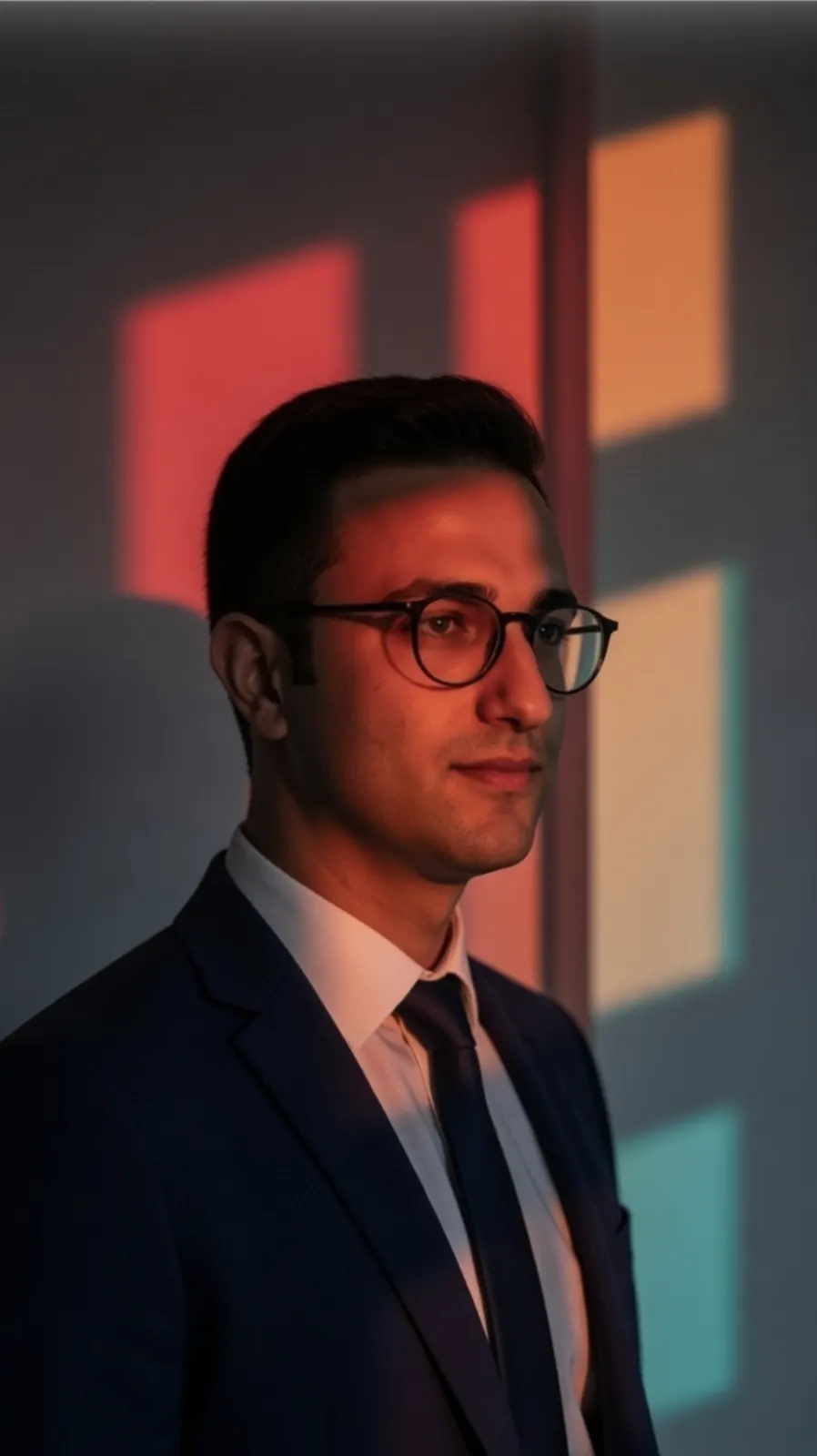 Gözlüklü Sinematik Portre Yapmak