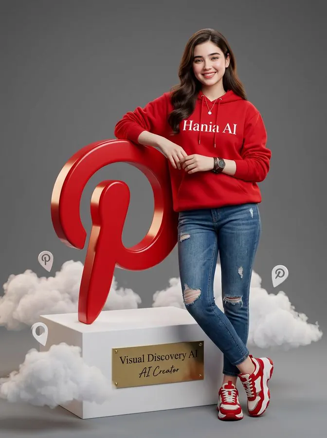 Pinterest Tanıtım Görseli Stüdyo Çekimi
