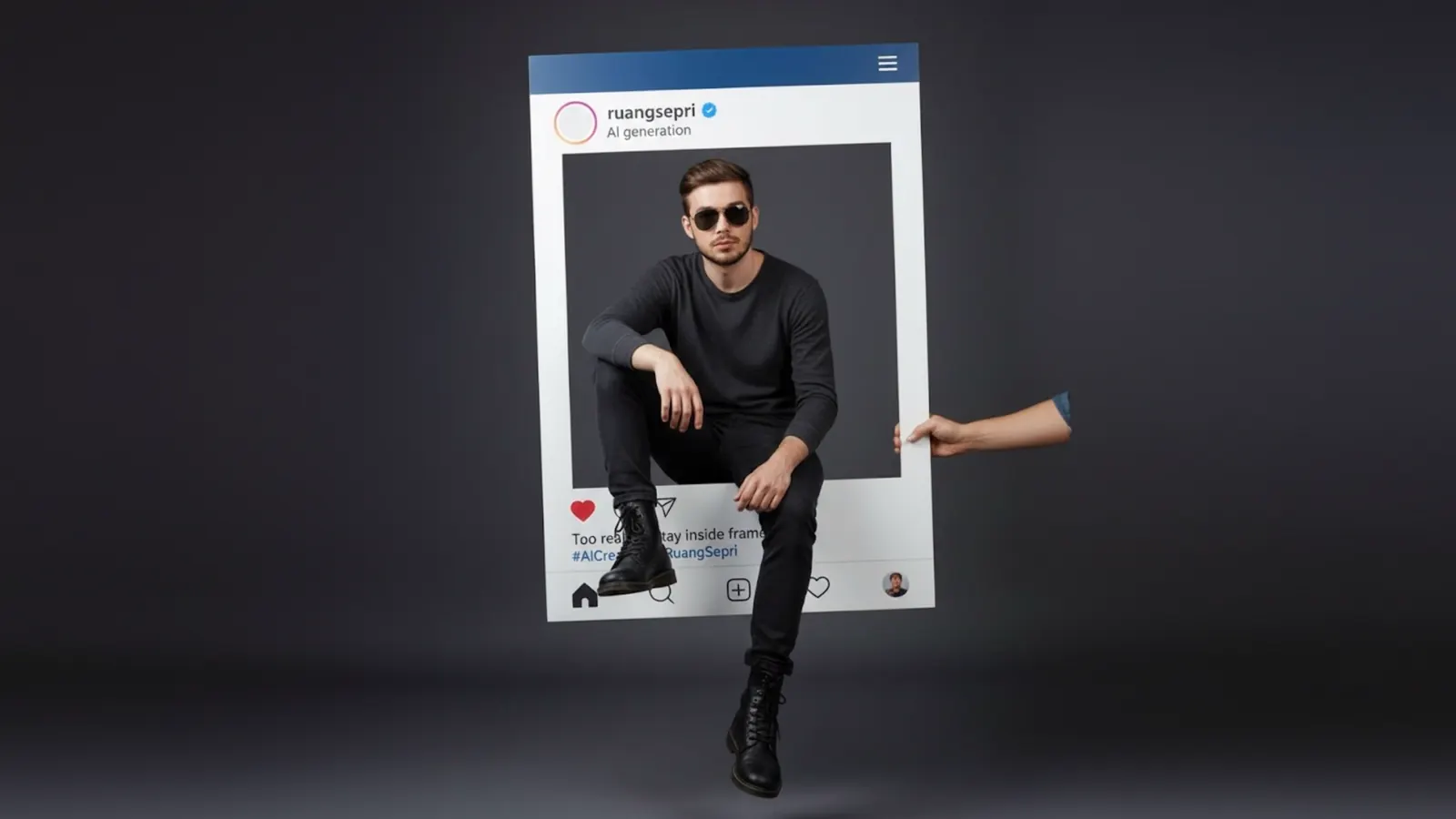 Instagram Pankartı