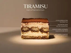 Sinematik Tiramisu Katmanları Görsel İncelemesi