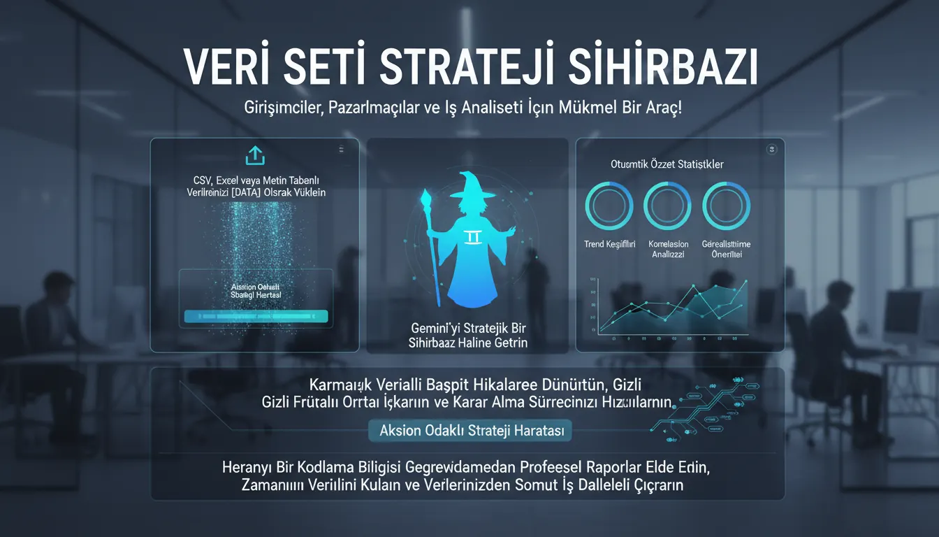 Veri Seti Strateji Sihirbazı