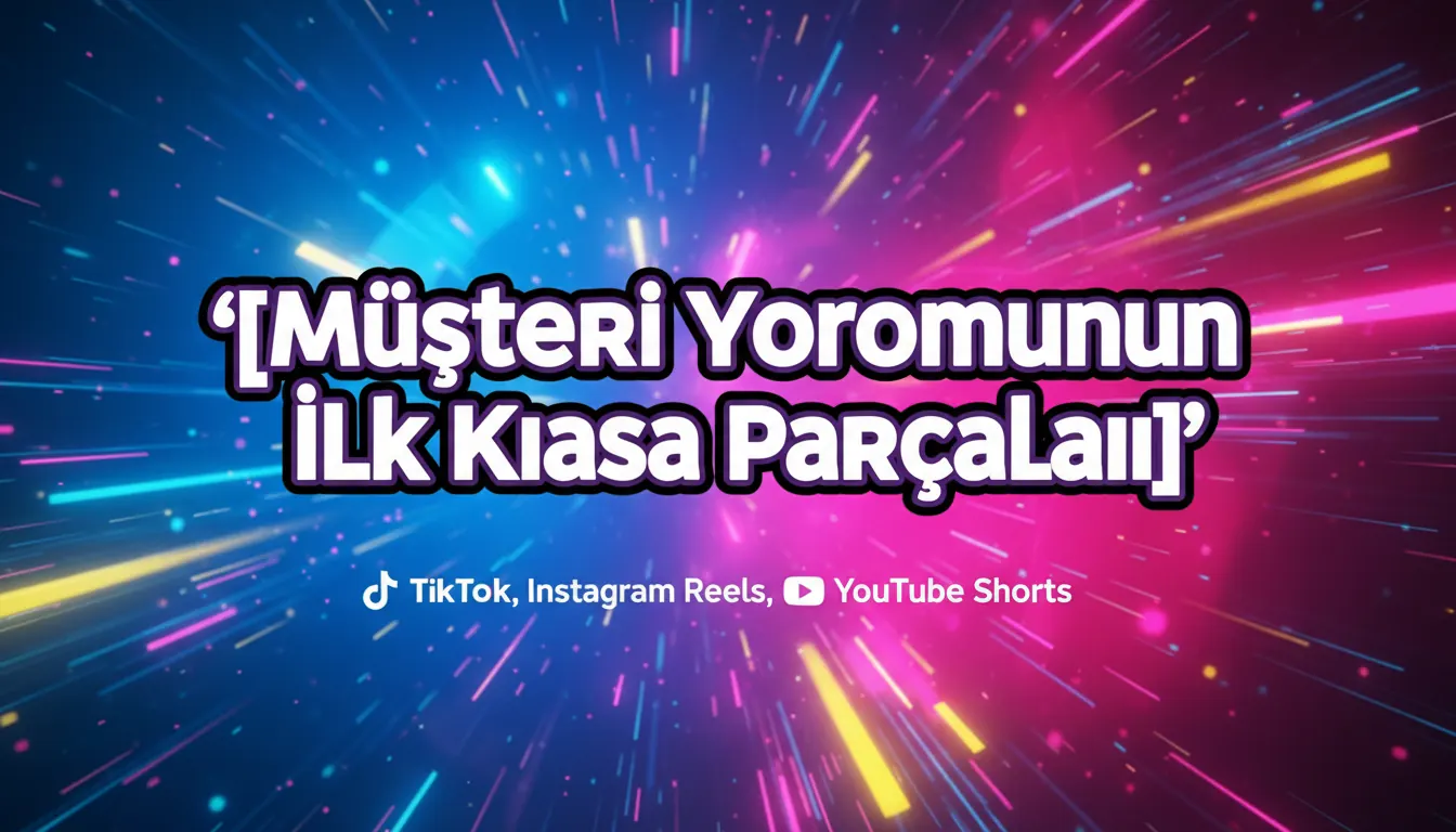 Yorumlardan Viral Video Script